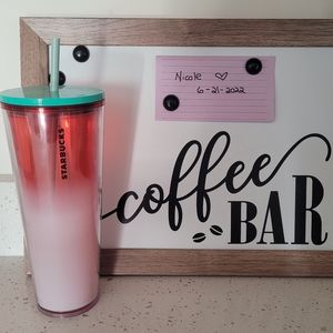 Starbucks tumbler